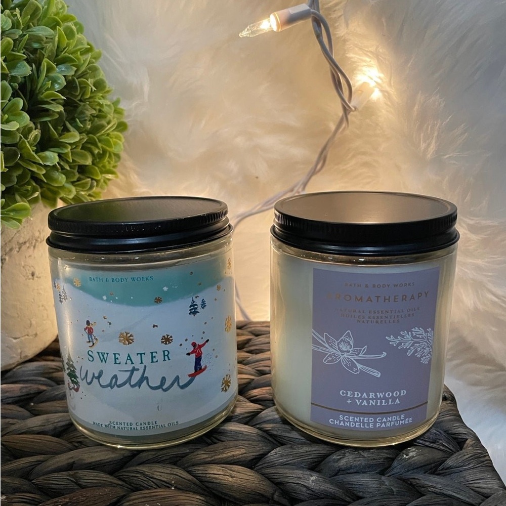 Bath & Body Works Single Wick Candles